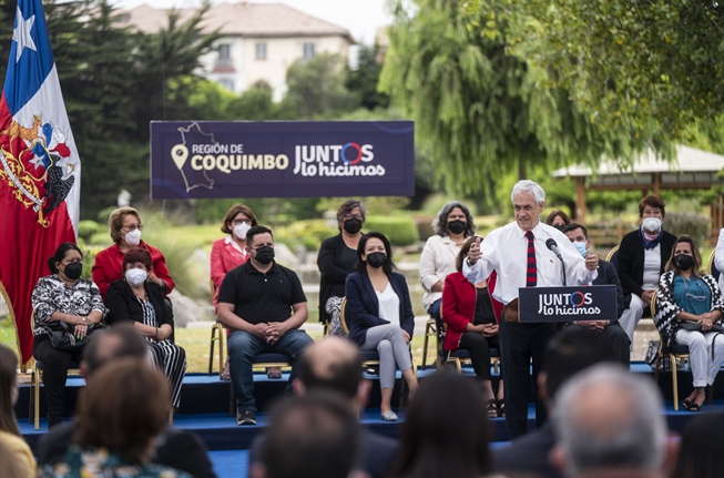 Presidente Piñera destaca avances en educación, conectividad, vivienda y salud en cuenta pública regional de Coquimbo: ”Esta es una región que tiene un mundo de oportunidades por delante”