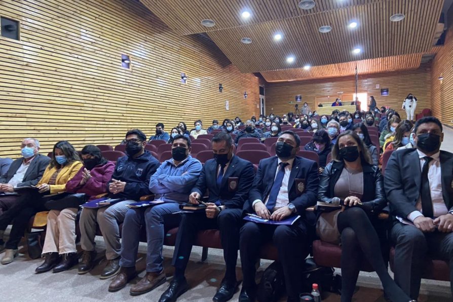 Seminario de convivencia escolar en Monte Patria