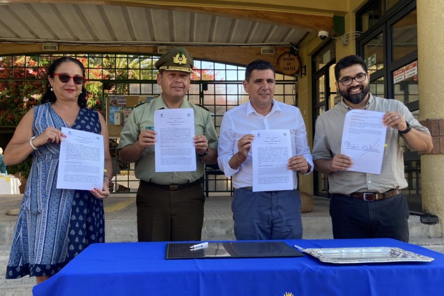 Monte Patria se suma a convenio con Carabineros y se convierte en primera comuna de Limarí en implementar patrullas mixtas