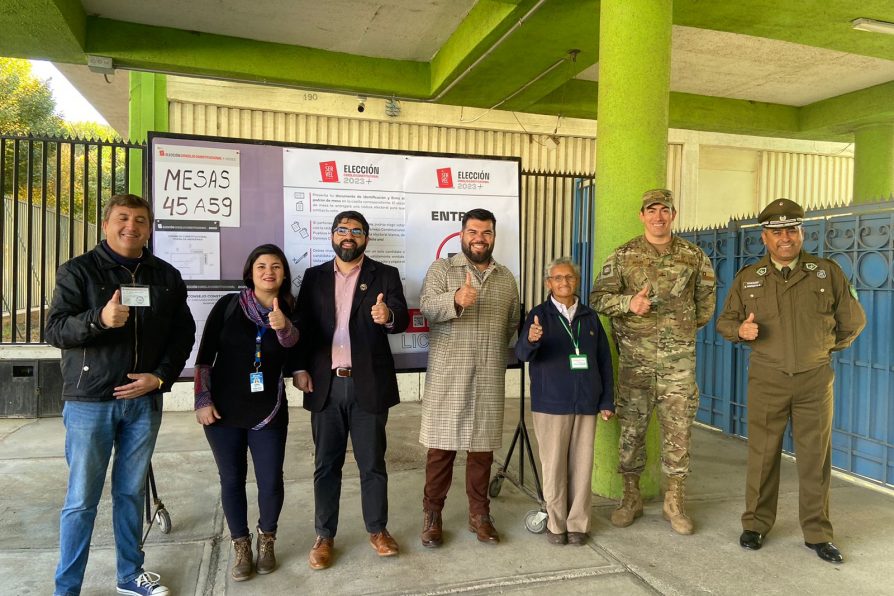 Autoridades coordinan medidas para garantizar la seguridad pública durante el proceso eleccionario en Limarí