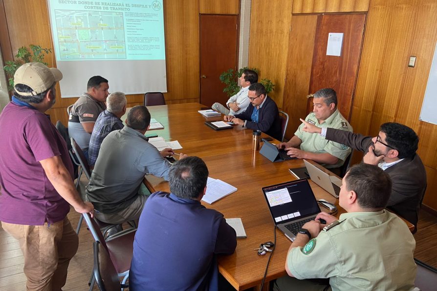 Coordinan medidas de seguridad vial para celebración de Fiestas Patrias en Ovalle