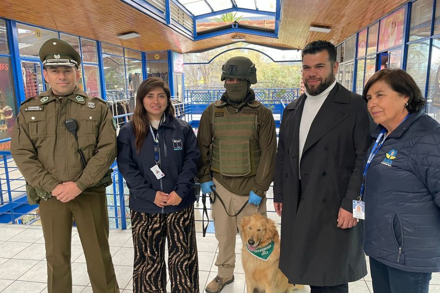 Ciudadanía destaca intervención urbana de seguridad realizada en Galería Azul de Ovalle