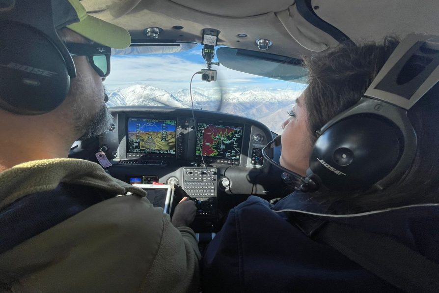 Con sobrevuelo monitorean estado de rutas y caminos en Limarí