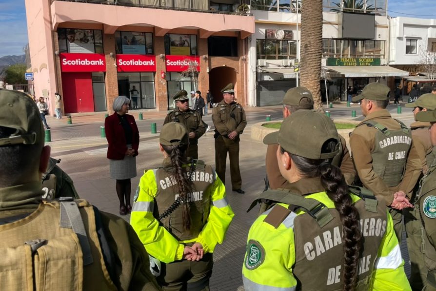 Operativo de seguridad en el centro de Ovalle deja 3 detenidos y más de 170 fiscalizaciones